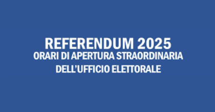 Apertura straordinaria dell'Ufficio Elettorale