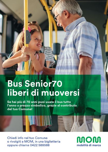 Bus Senior70 Liberi di muoversi