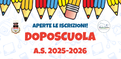 Apertura iscrizioni Dopo Scuola a.s. 2025/2026