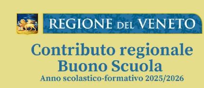 Contributo Regionale Buono Scuola a.s. 2025/2026