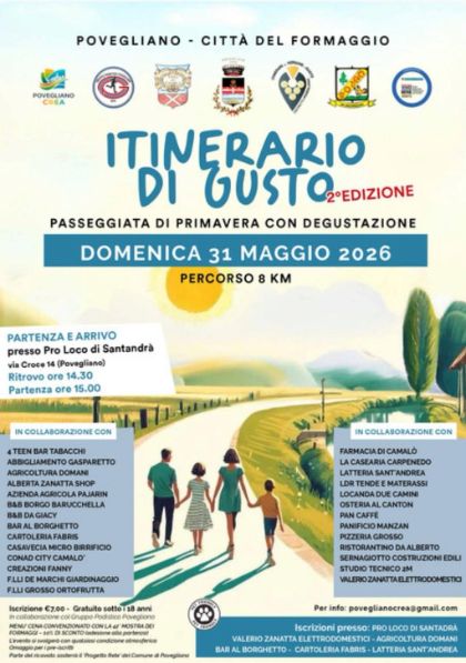 Itinerario di Gusto 2026 - 2^ edizione