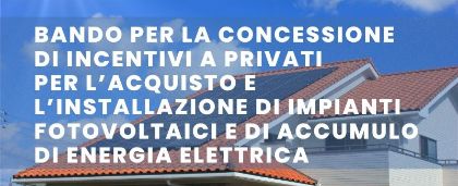 Bando Fotovoltaico della Provincia per i Cittadini