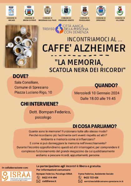 Incontriamoci al... Caffè Alzheimer: La memoria, scatola nera dei ricordi