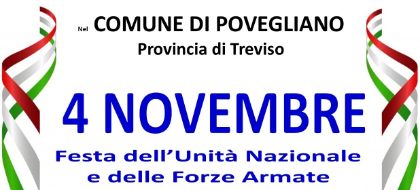 4 Novembre - Festa dell'Unità Nazionale e delle Forze Armate