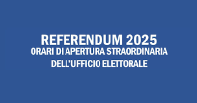 apertura straordinario uffico elettorale