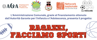 BANNER RAGAZZI FACCIAMO SPORT