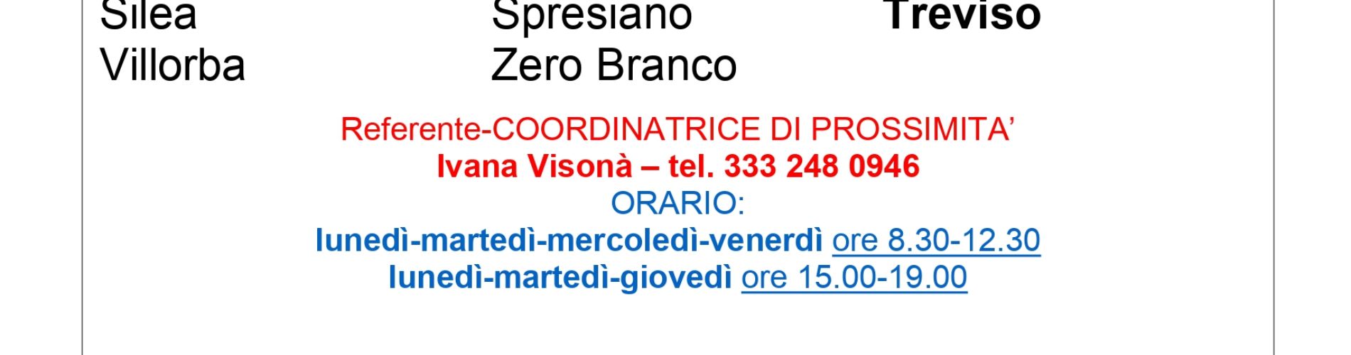 ADIUVA - Sportelli informativi sull'assistenza familiare