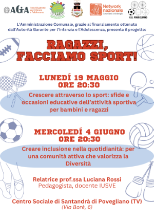 RAGAZZI FACCIAMO SPORT