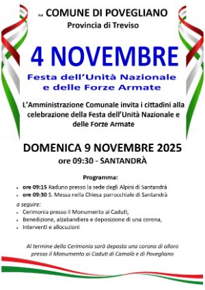 Locandina 4 novembre 2025