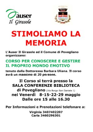 stimoliamo la memoria