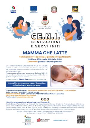locandina mamma che latte