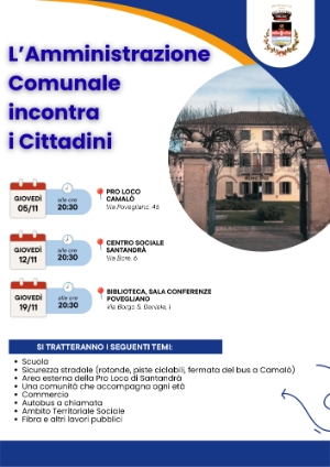 Incontri cittadini